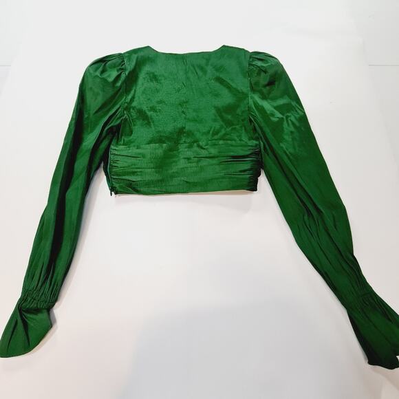 Lovers and Friends Michie Top in Emerald Green XS - Picture 9 of 11